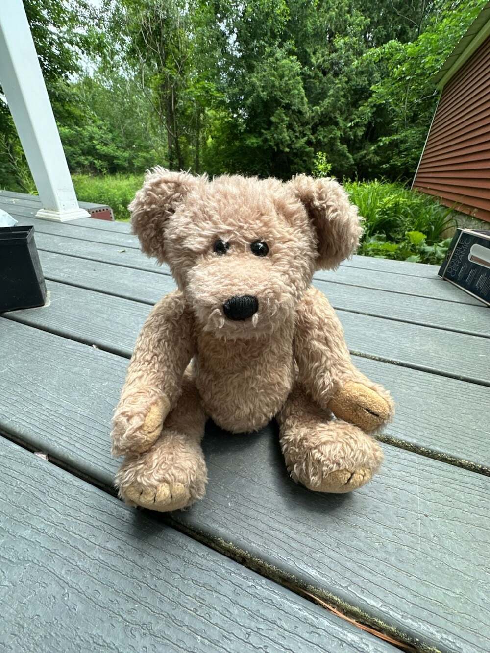 Vintage Boyds Bear J.B. Bean Collection Jointed Brown Plush Teddy Bear